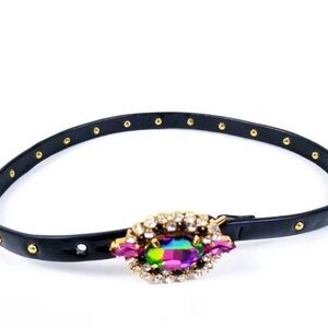 ERICKSON BEAMON Rocks Black Bracelet Necklace**NWT Choker Multi color  SOLD OUT
